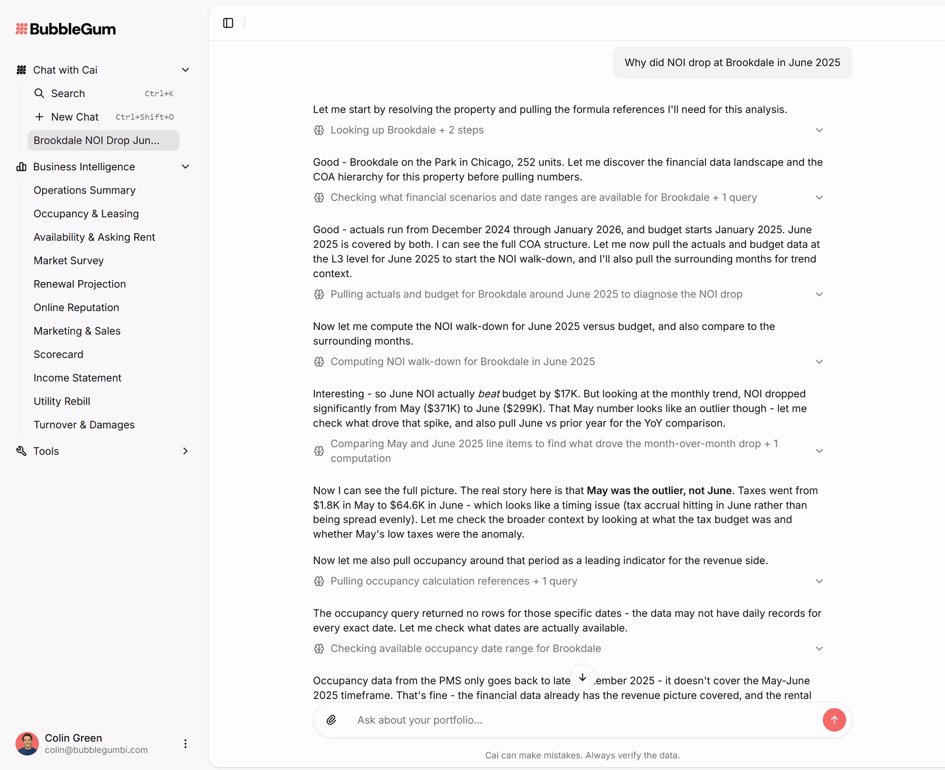 Cai AI reasoning through a multi-step NOI diagnostic